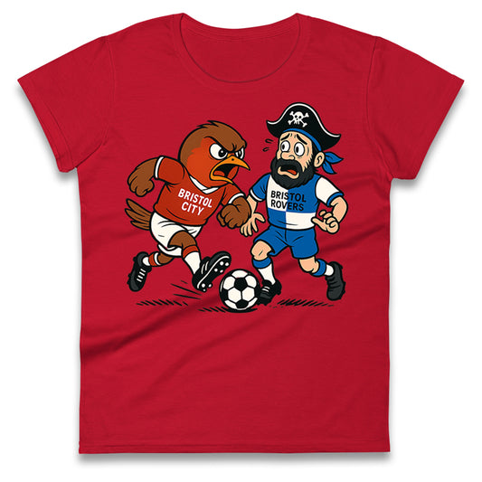Vintage Bristol City Ladies T Shirt