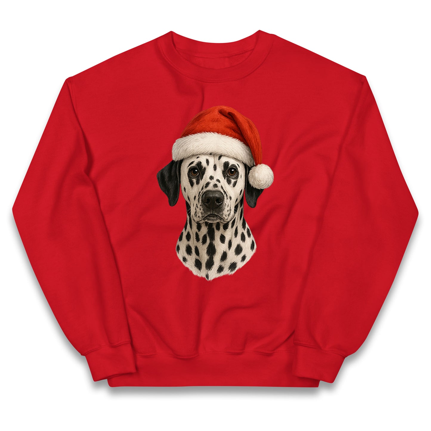 Dalmatian Dog Christmas Kids Jumper
