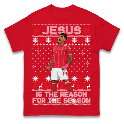 Nottm Forest FC Christmas T Shirt