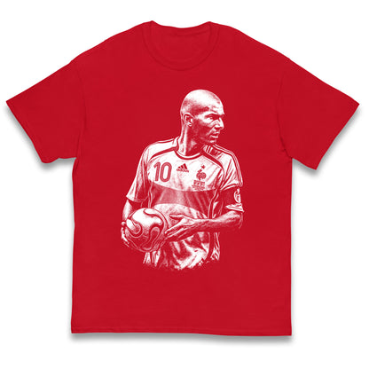 Zidane France Kids T Shirt 