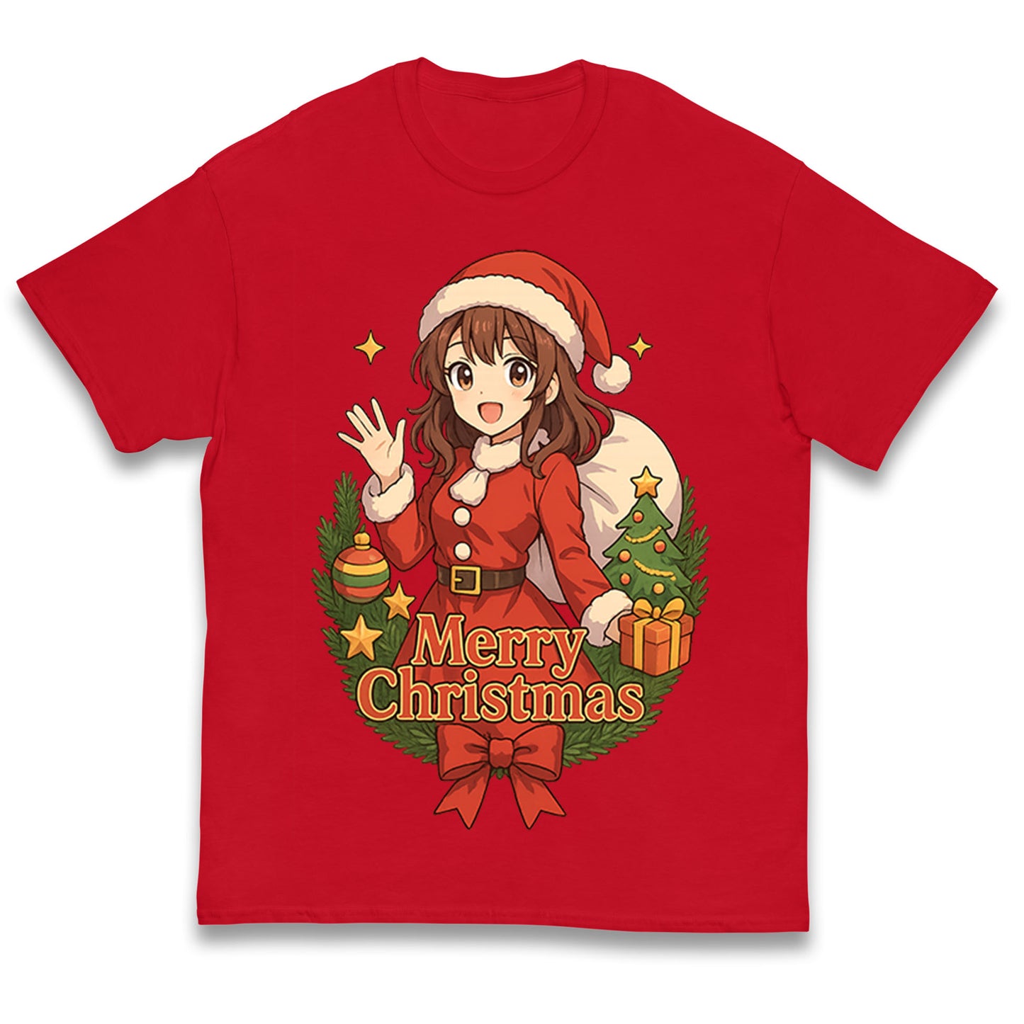 Anime Christmas Kids T Shirt