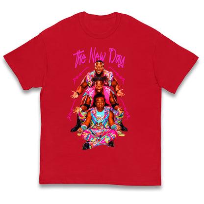 The New Day wwe Bootleg Kids T Shirt