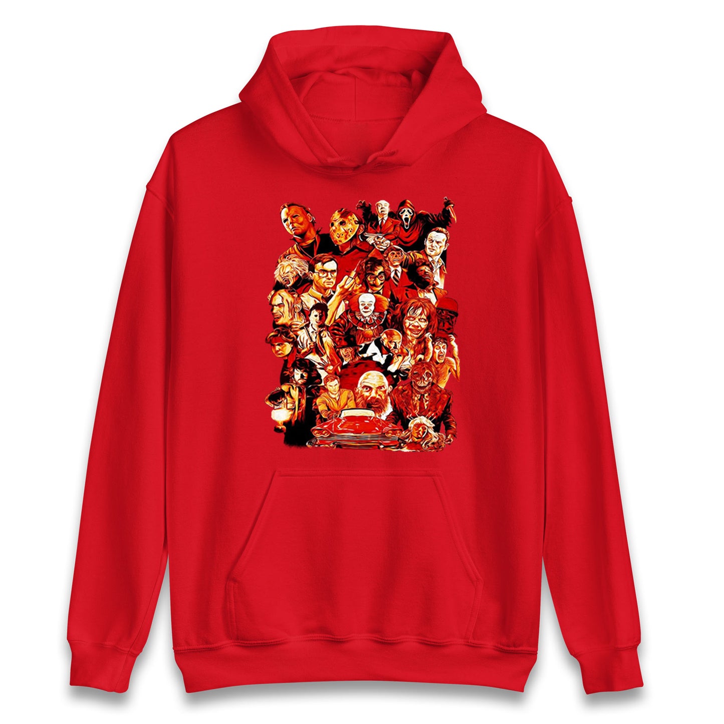 Horror Characters Halloween Unisex Hoodie