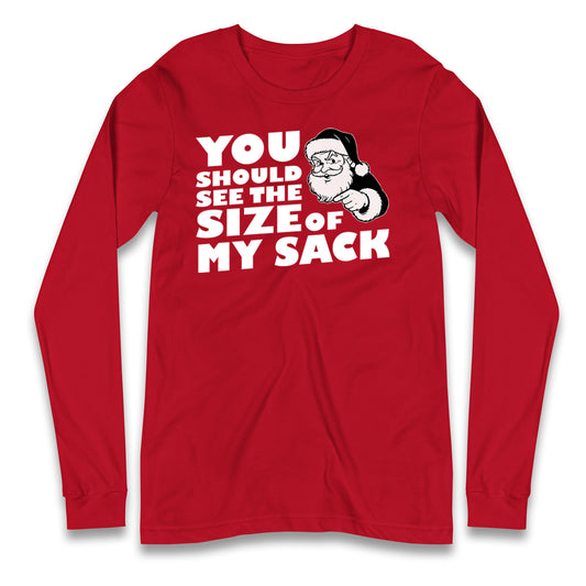 Santas Sack Longsleeve T Shirt 