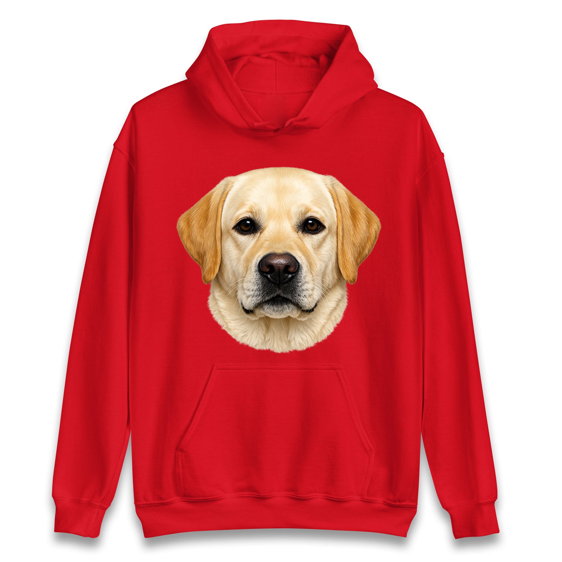 Labrador Dog Face Hoodie