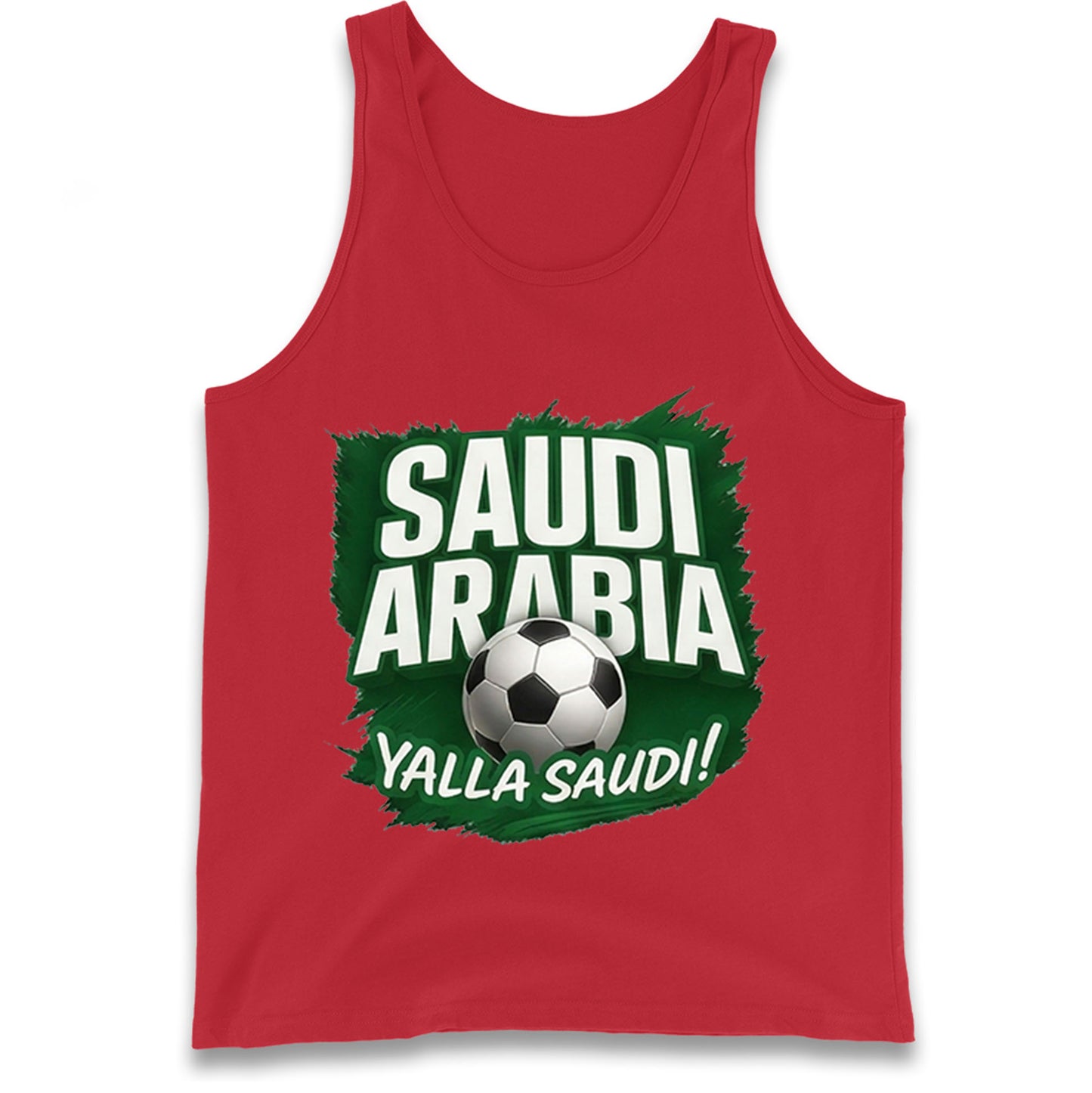 Saudi Arabia Retro World Cup Tank Top