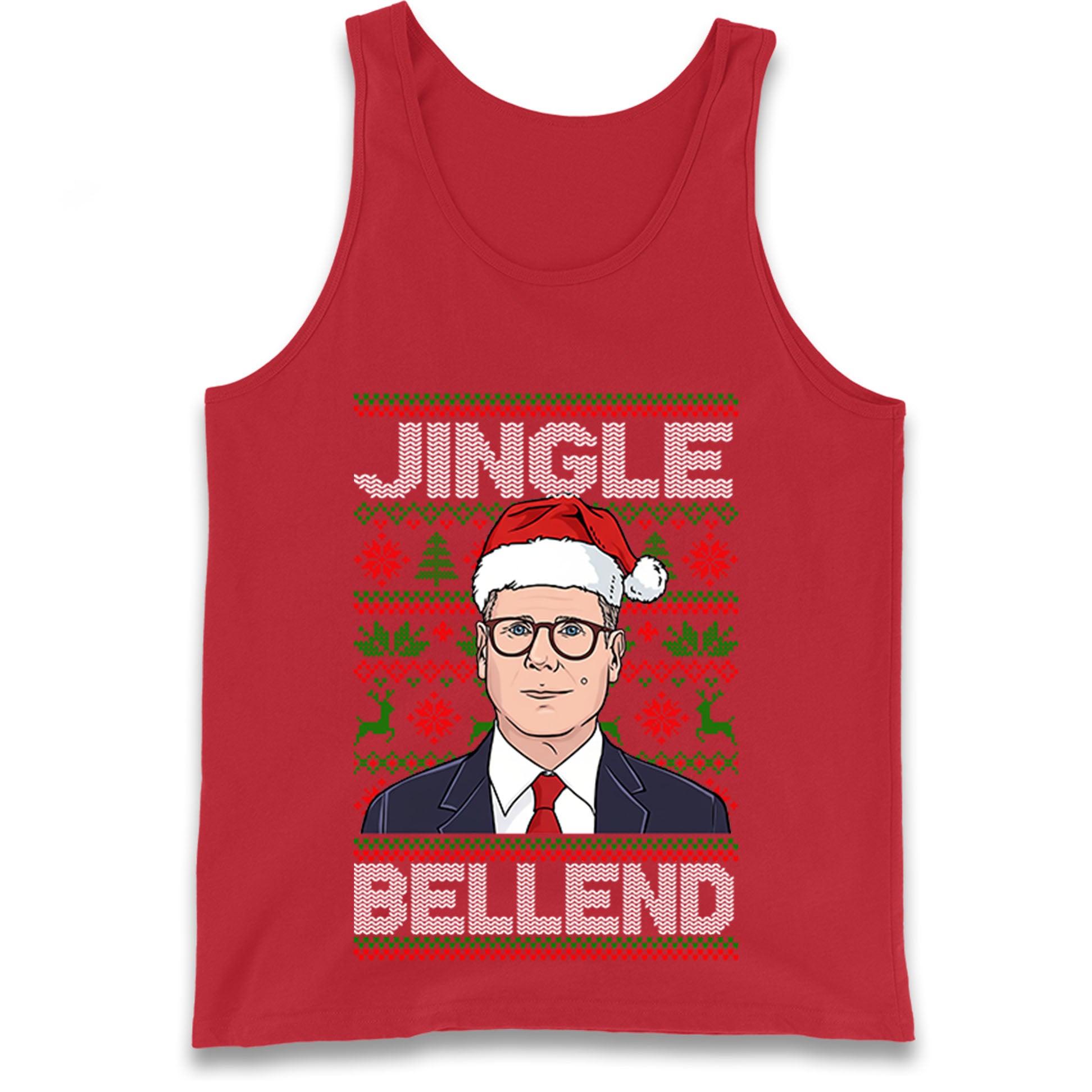 Keir Starmer Jingle Bell End Tank Top