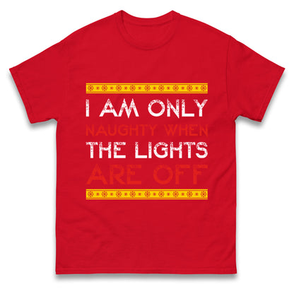 naughty christmas t shirt