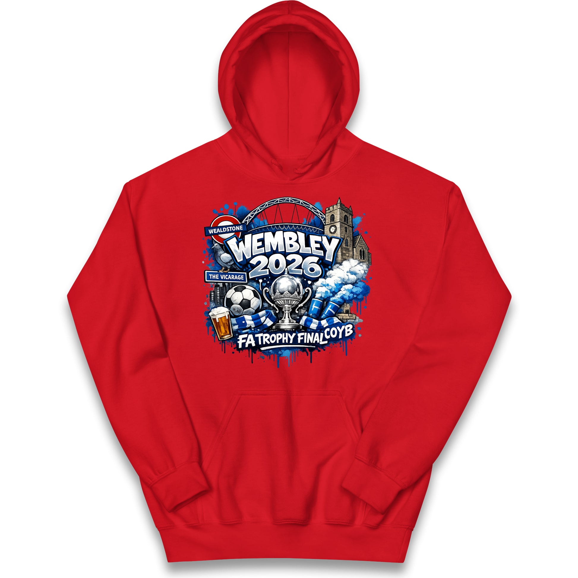 Wealdstone FA Trophy Final Wembley 2026 | Buy FA Trophy Wear Kids Hoodie 