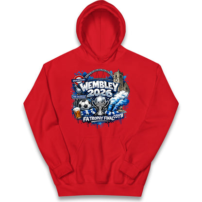 Wealdstone FA Trophy Final Wembley 2026 | Buy FA Trophy Wear Kids Hoodie 