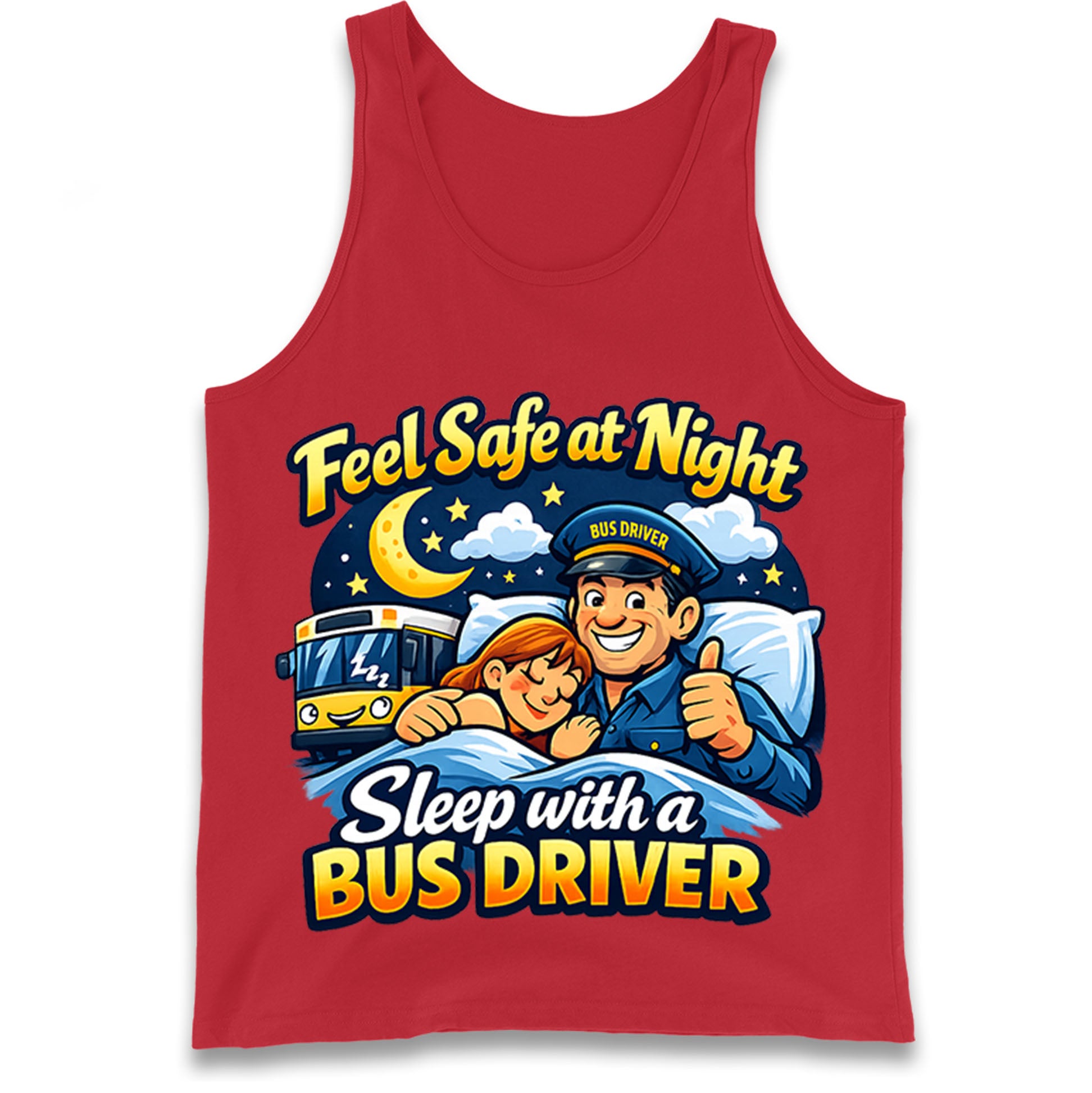 Bus Driver Job Title Tank Top