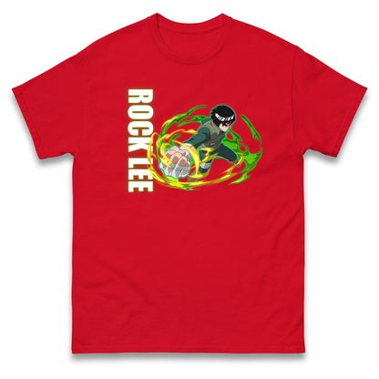 rock lee green beast t shirt