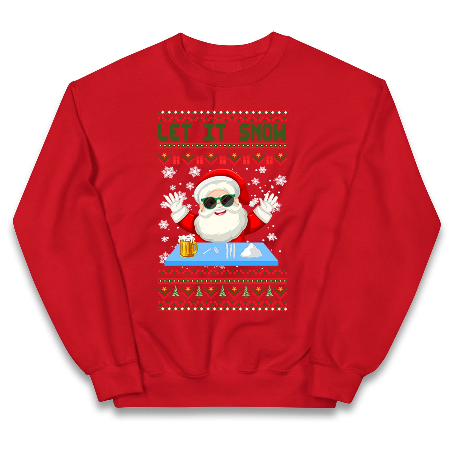 Santa Claus Christmas Kids Jumper