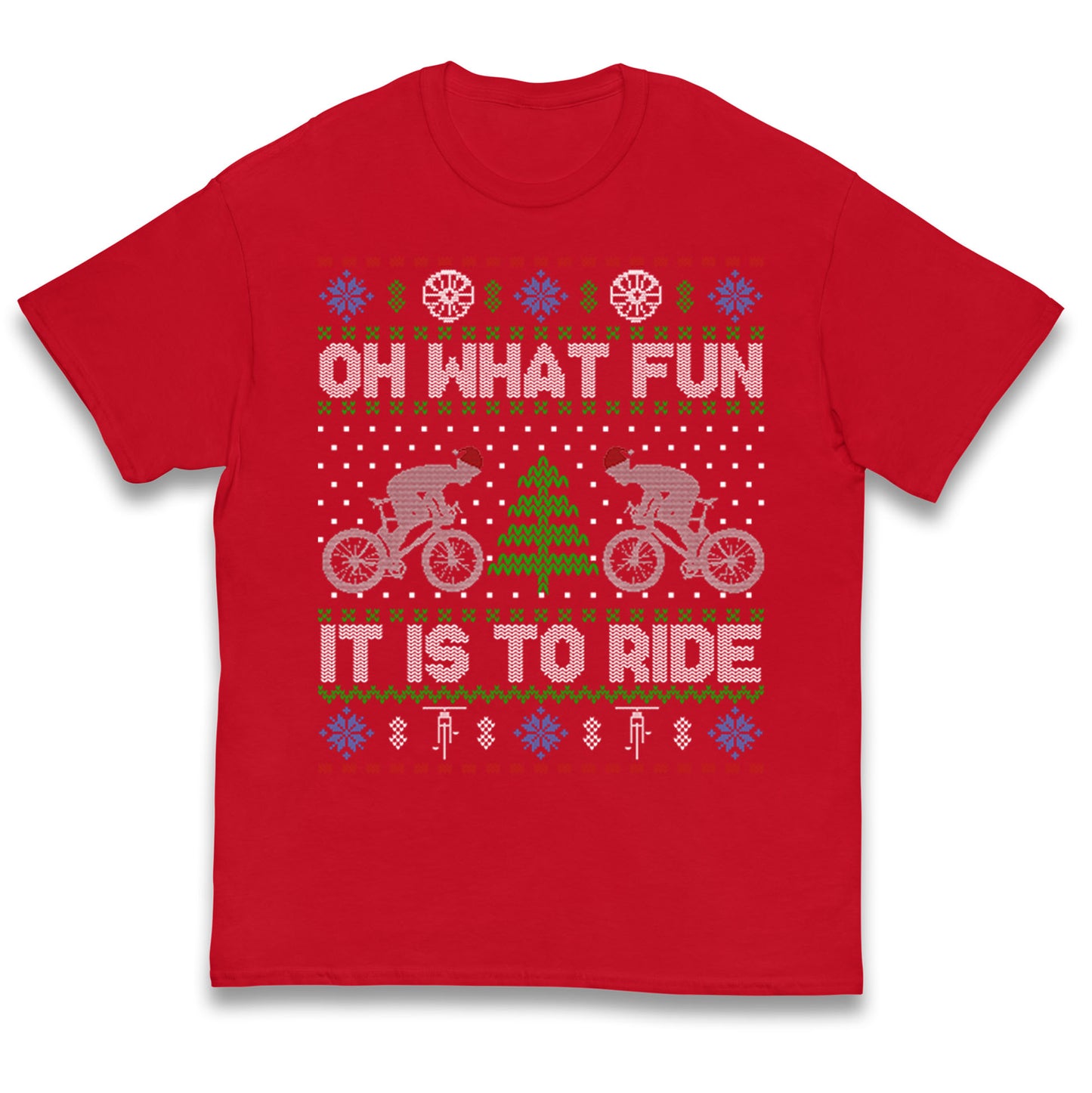 BMX Christmas Kids T Shirt