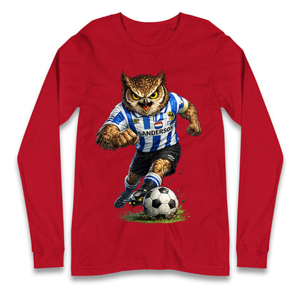 Classic Sheffield Wednesday Football Longsleeve T Shirt