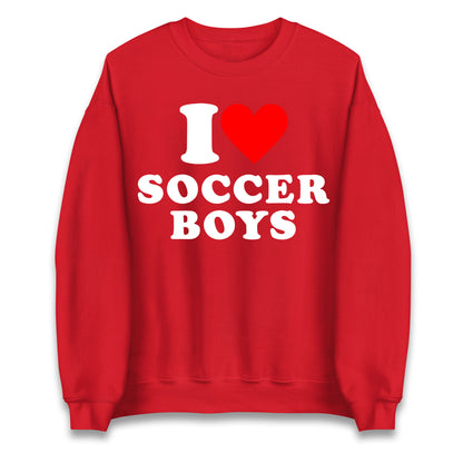 I Love Soccer Boys Jumper