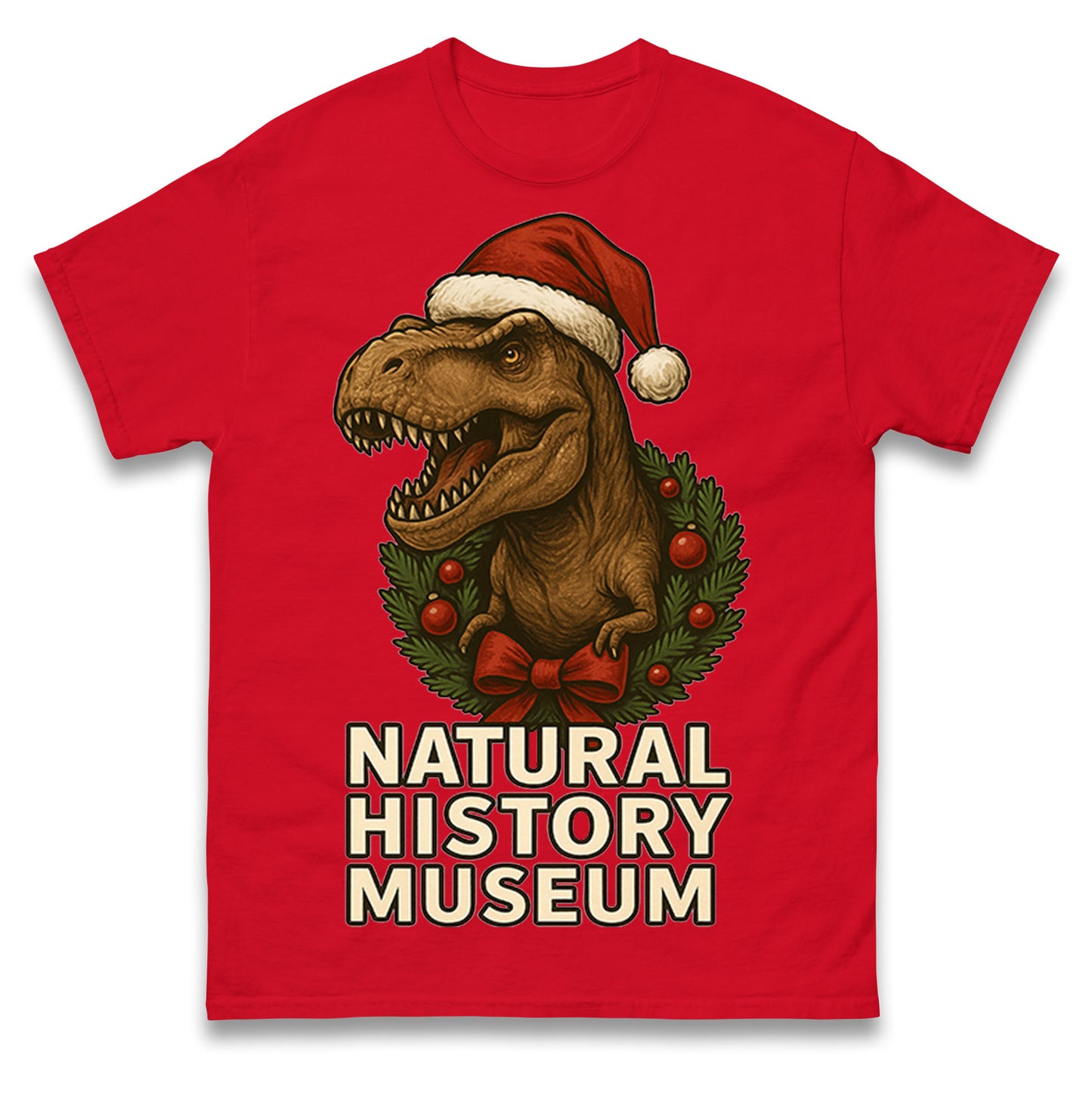 Natural History Museum Christmas T Shirt