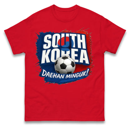 South Korea Football T Shirt