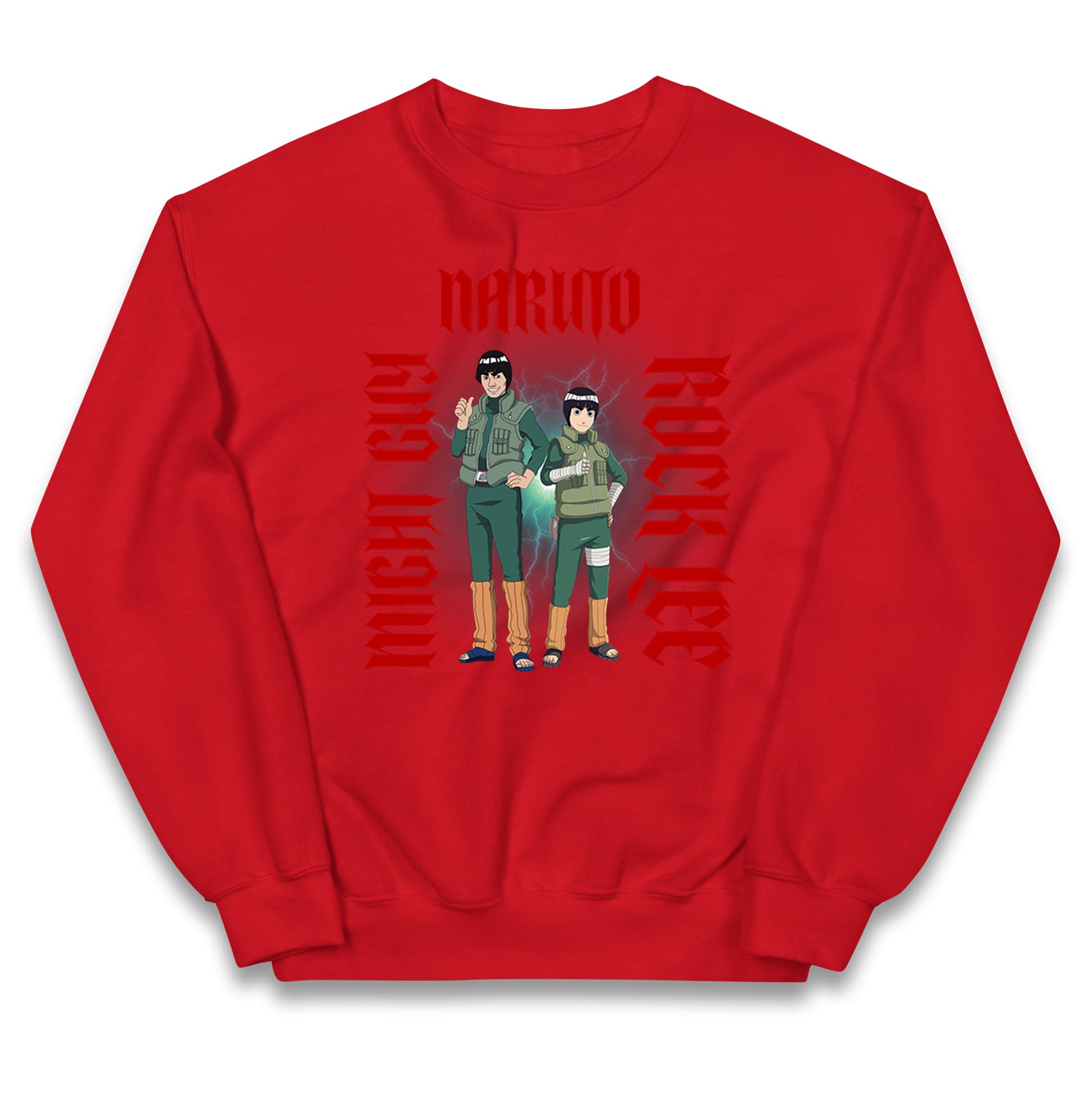 Naruto Might Guy And Rock Lee Jumper