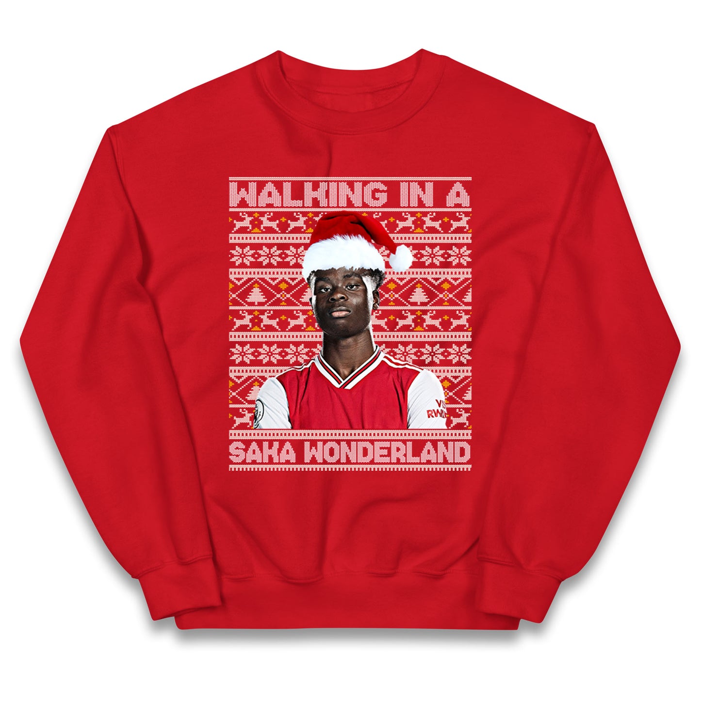 bukayo saka christmas jumper