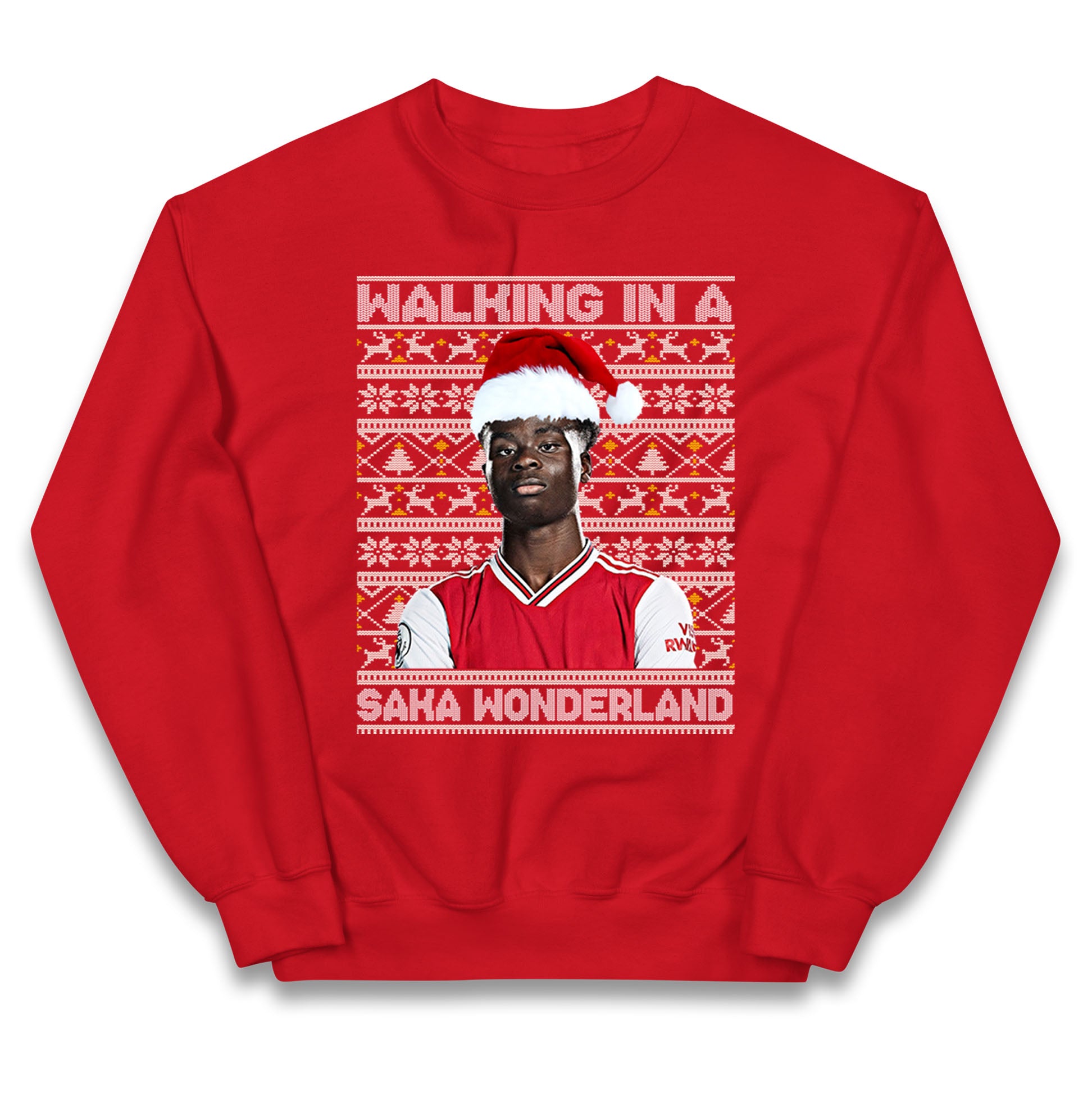 bukayo saka christmas jumper