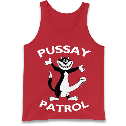 Pussay Patrol Tank Top