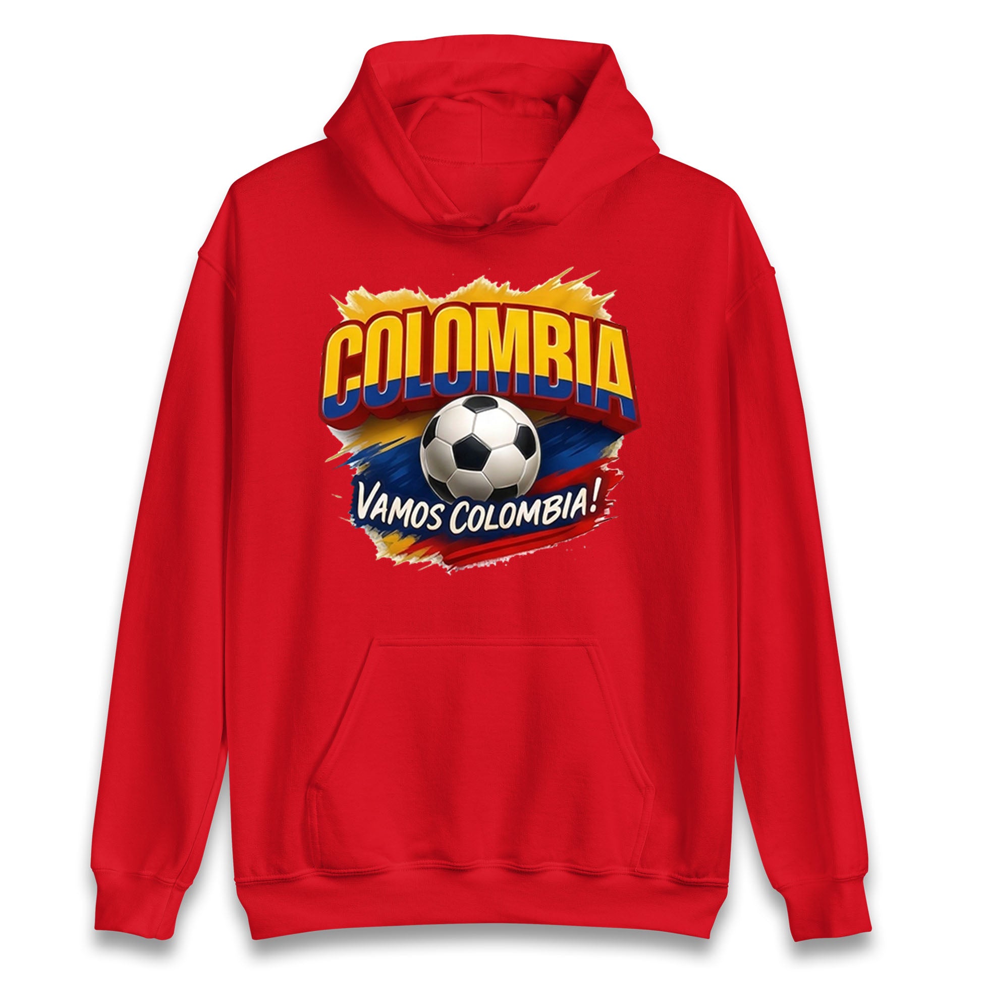 Colombia Retro World Cup Hoodie
