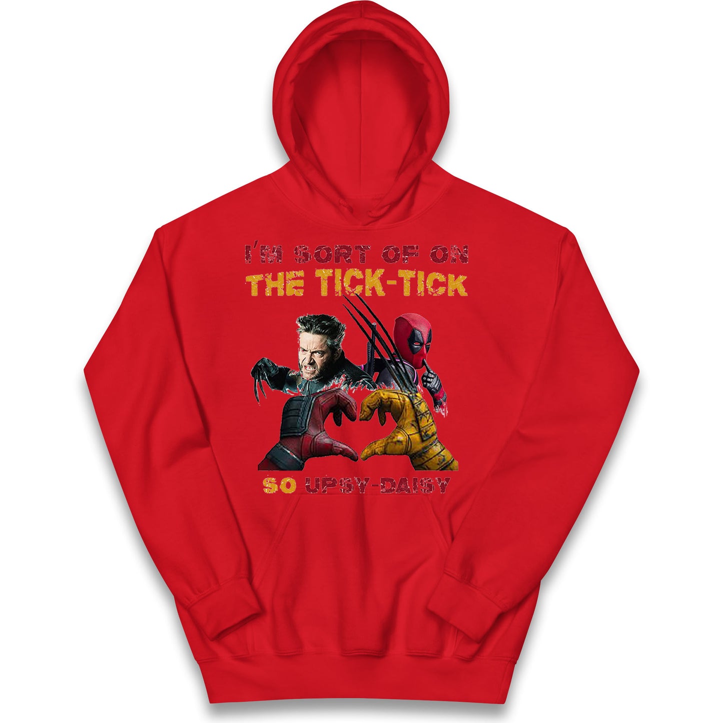 I'm Sort of on The Tick Tick so Upsy Daisy Kids Hoodie