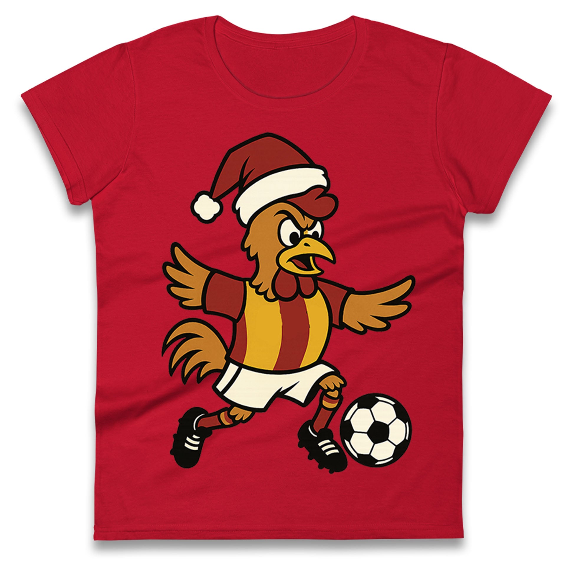 Bradford City Christmas Ladies T Shirt