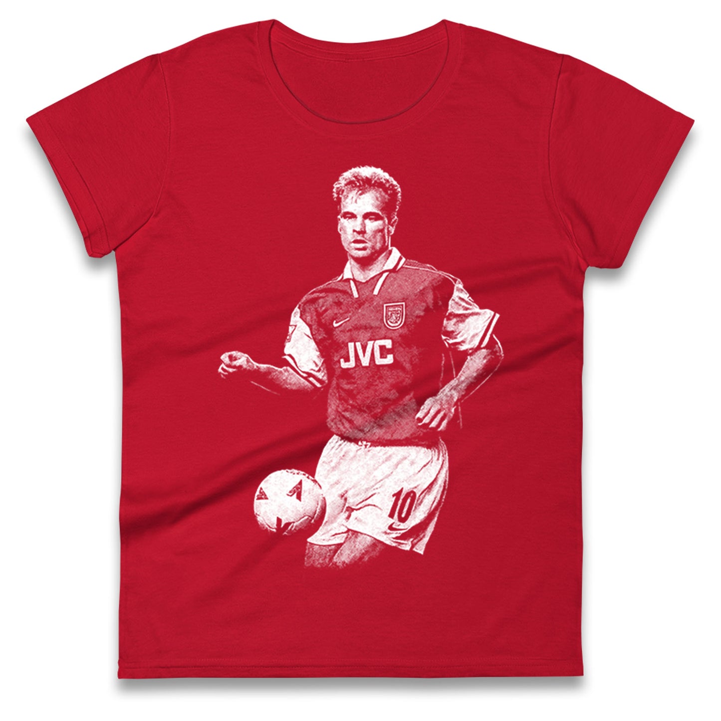 Bergkamp Arsenal Ladies T Shirt