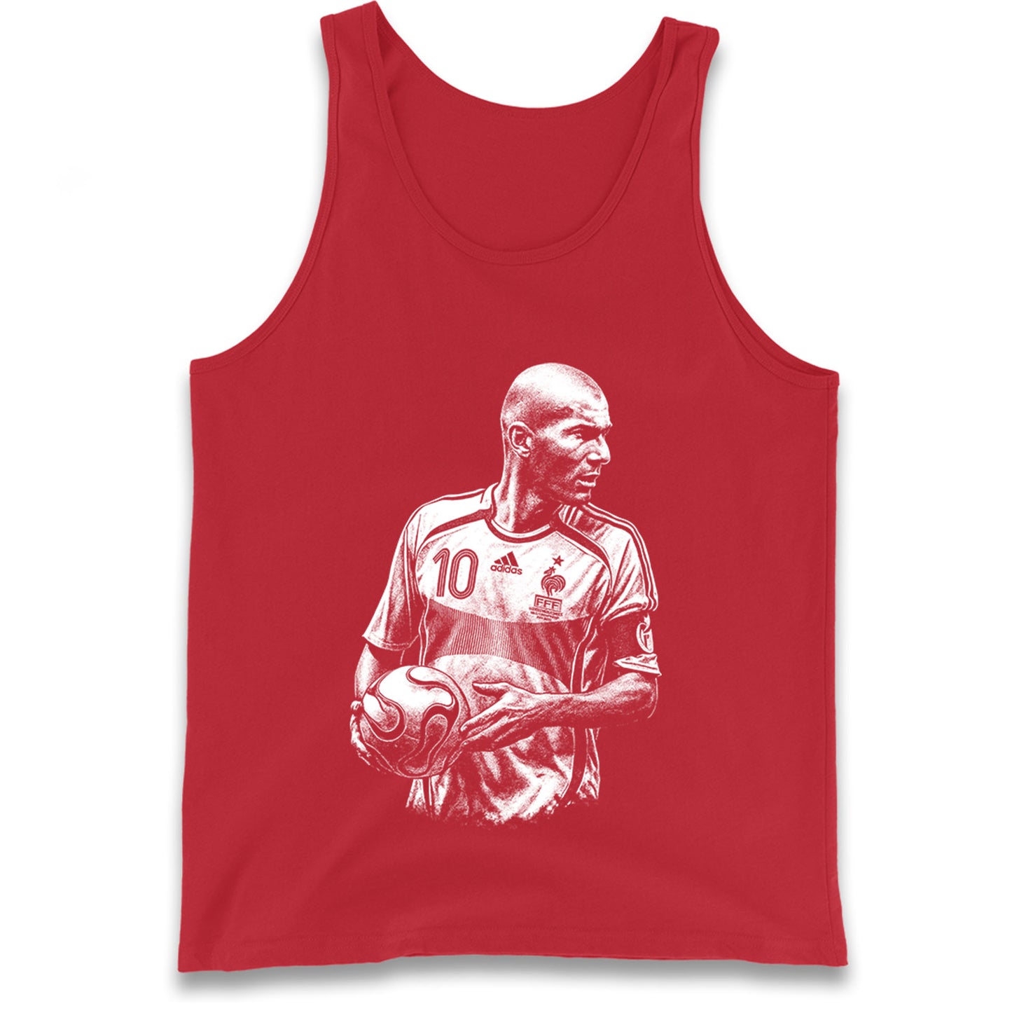 Zidane France Tank Top