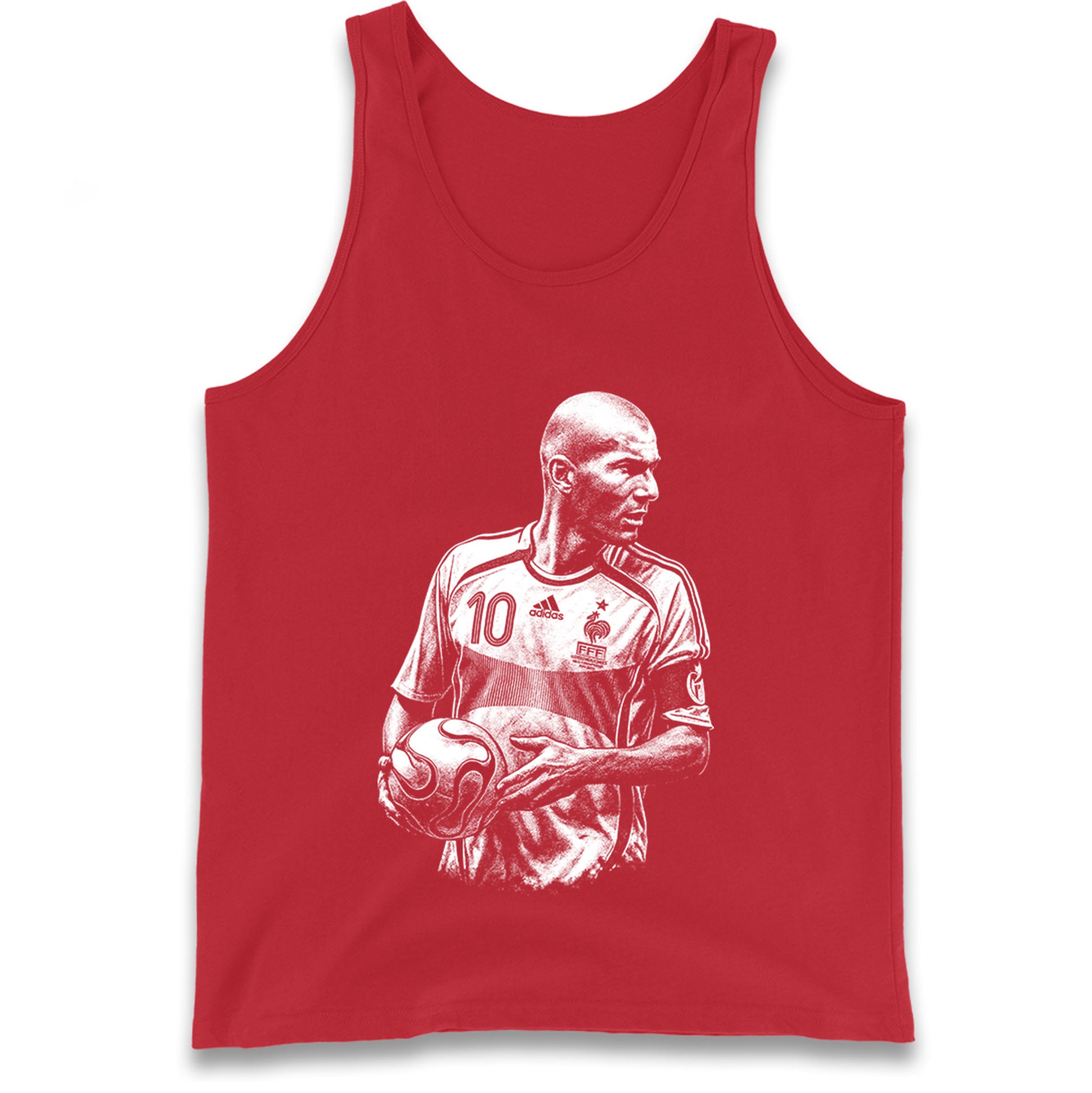 Zidane France Tank Top