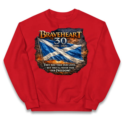 Braveheart 30th Anniversary Kids Jumper
