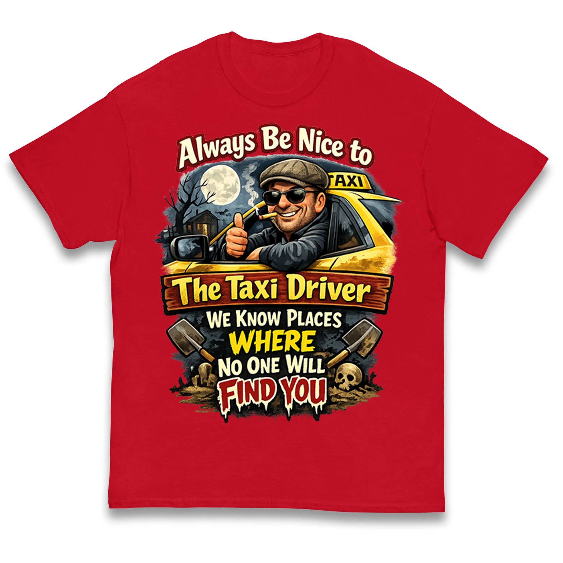 Taxi Driver Kids T Shirt 