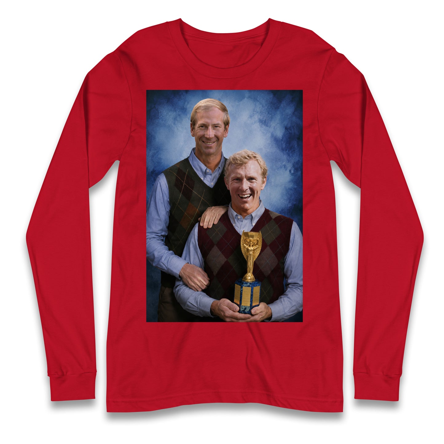 Bobby Moore Bobby Charlton Step Brothers Style England 1966 Longsleeve T Shirt