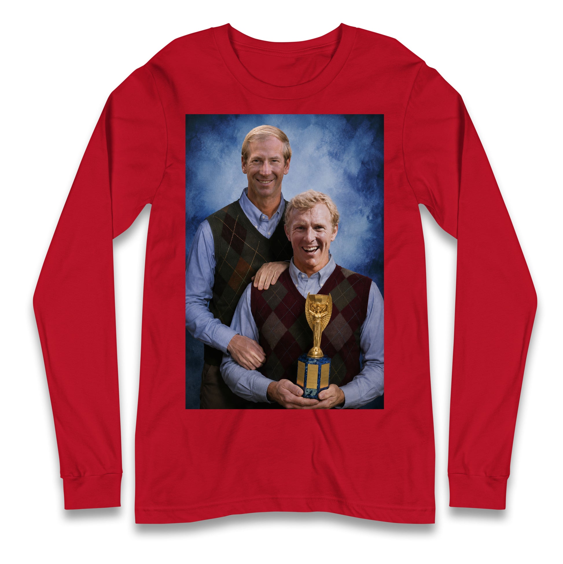 Bobby Moore Bobby Charlton Step Brothers Style England 1966 Longsleeve T Shirt