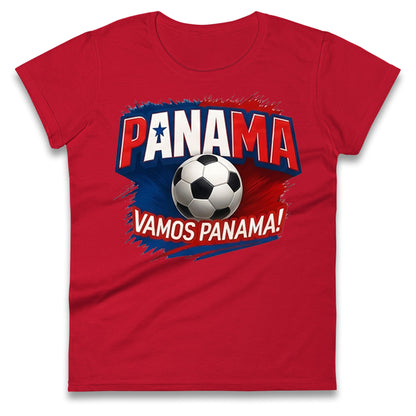 Panama Retro World Cup Ladies T Shirt