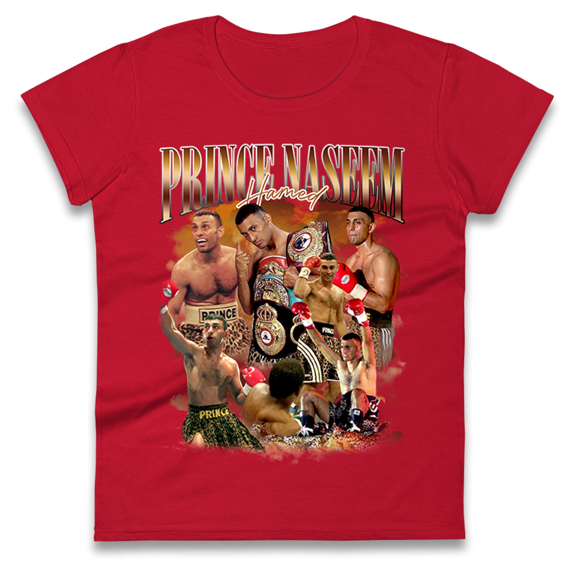 Prince Naseem Hamed Ladies T Shirt