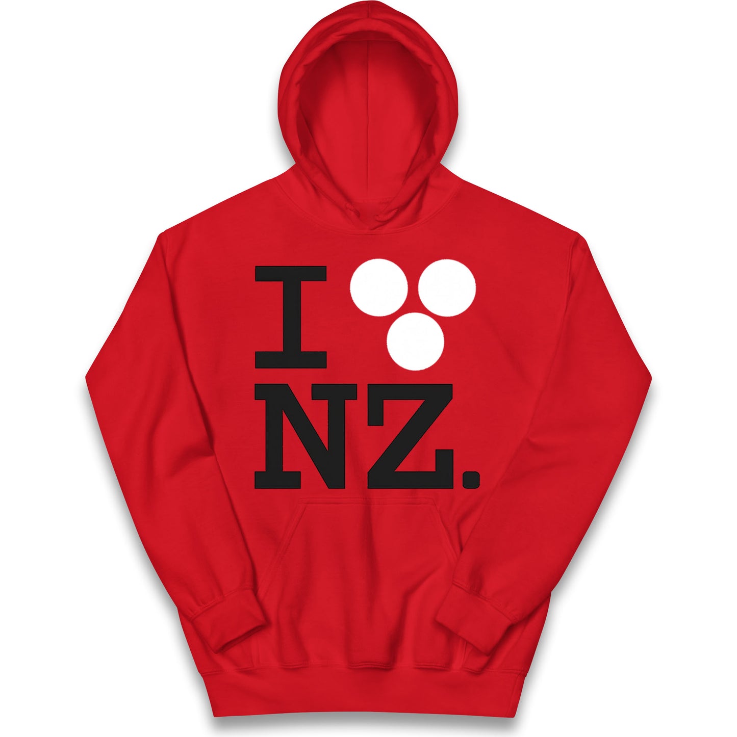 I Love NZ Orlando Bloom Huffer Kids Hoodie