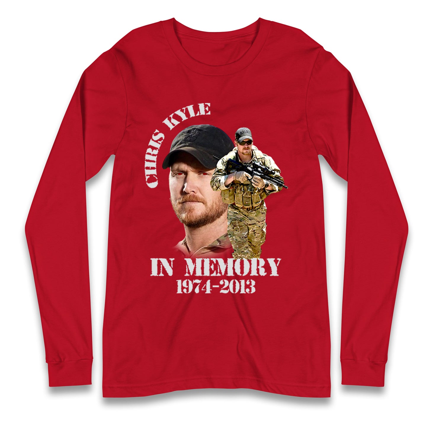 Chris Kyle Memorial Longsleeve T Shirt