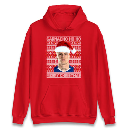 Garnacho Christmas Hoodie