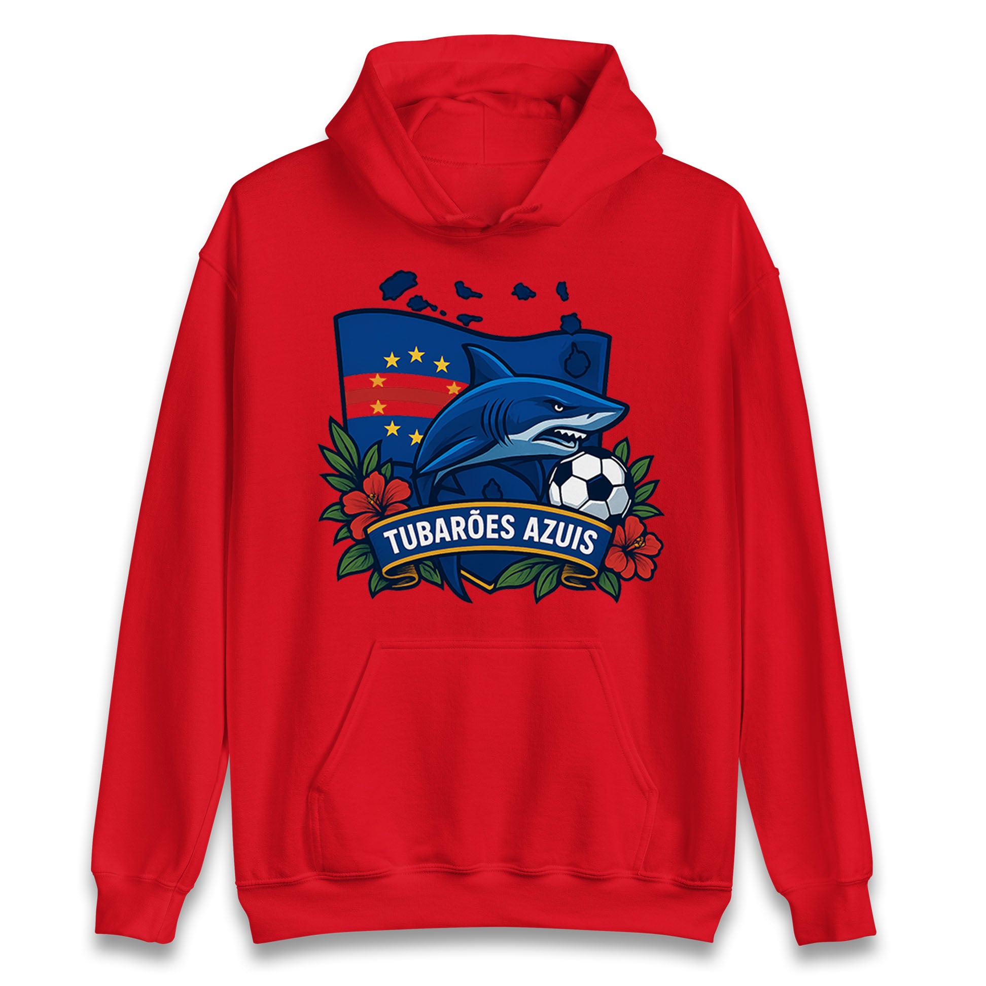 Cape Verde Football Hoodie 