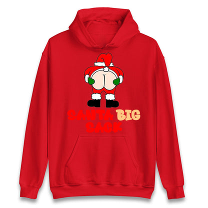 Christmas Santa Big Sack Funny Hoodie