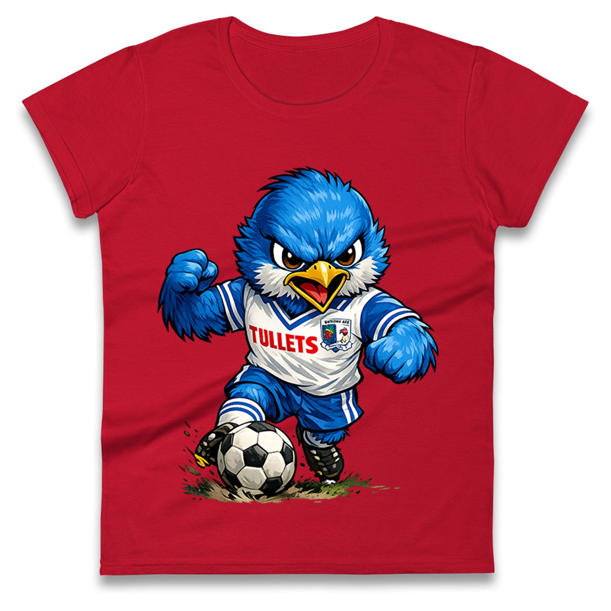 Barrow AFC Football Ladies T Shirt