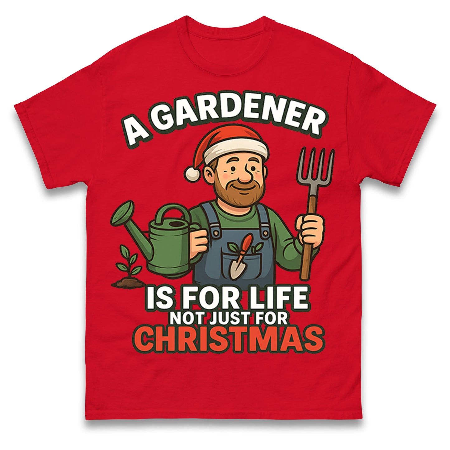 Gardener Christmas T Shirt