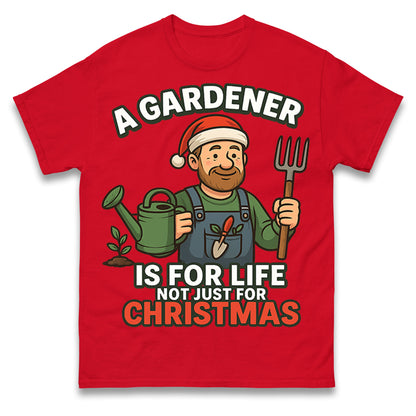 Gardener Christmas T Shirt