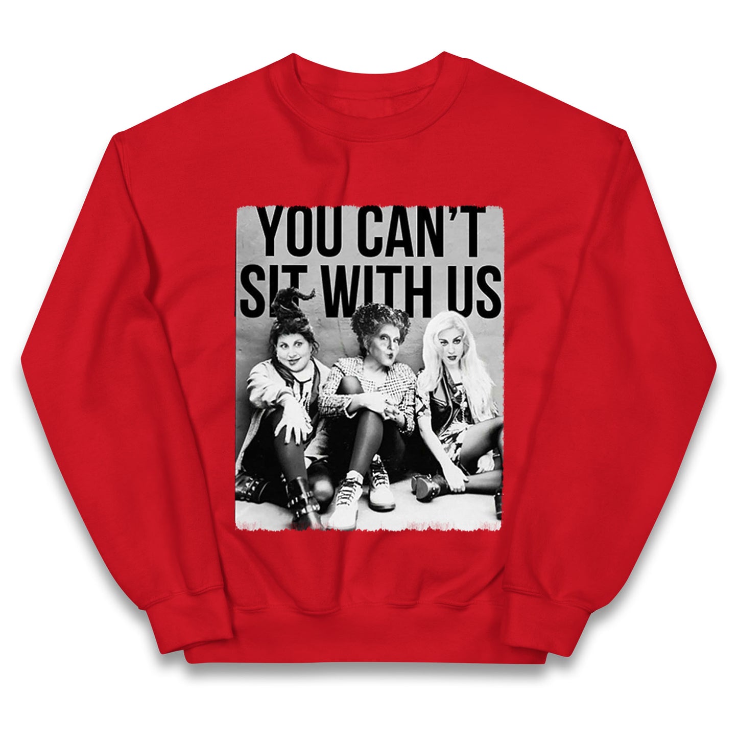 The Sanderson Sisters You Cant Sit With Us Hallowee Jumper
