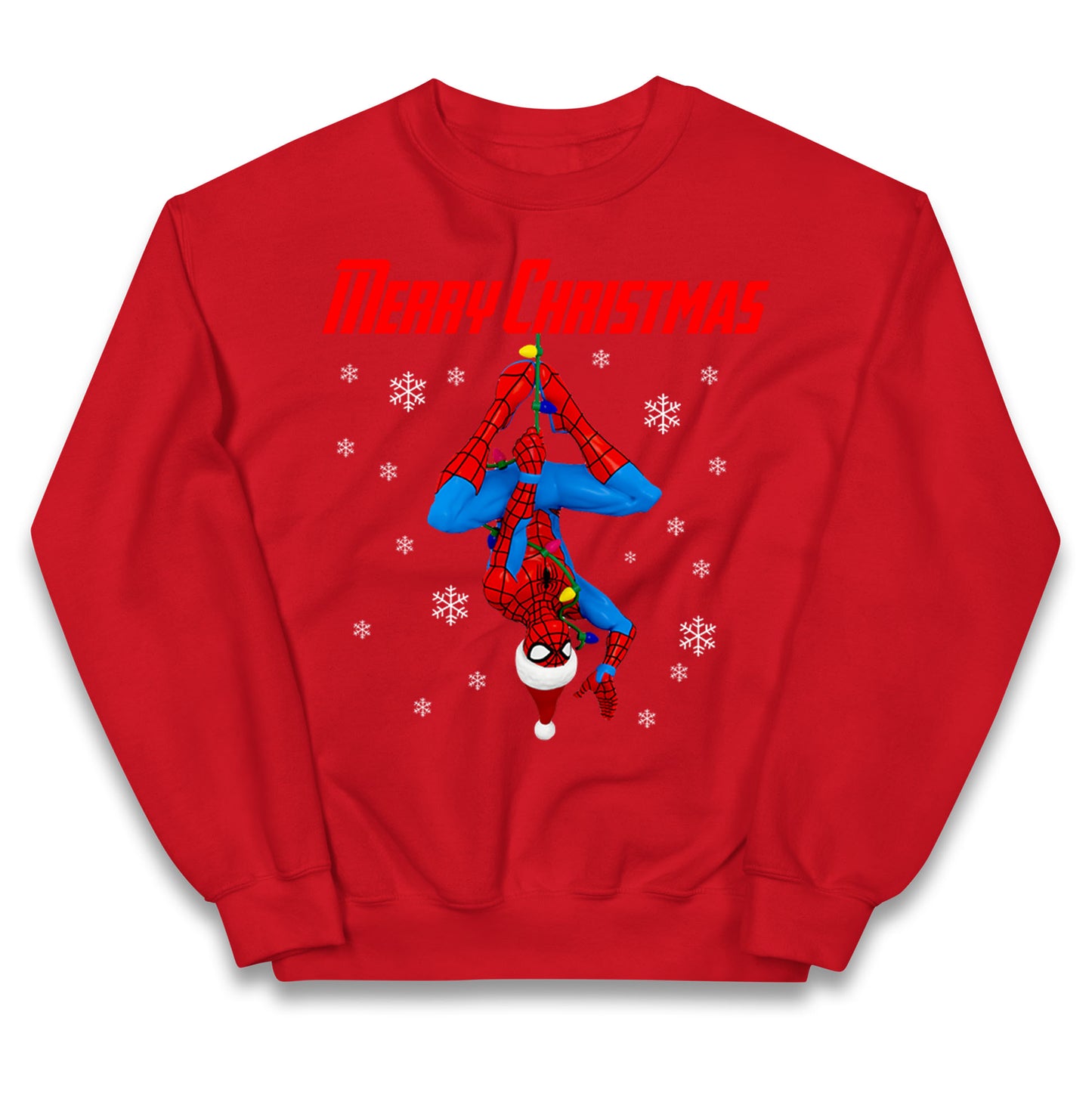 spider man christmas jumper