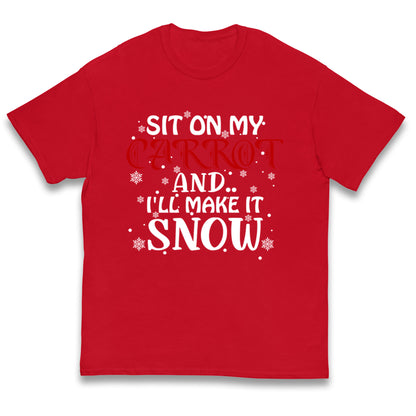 Rude Christmas Kids T Shirt
