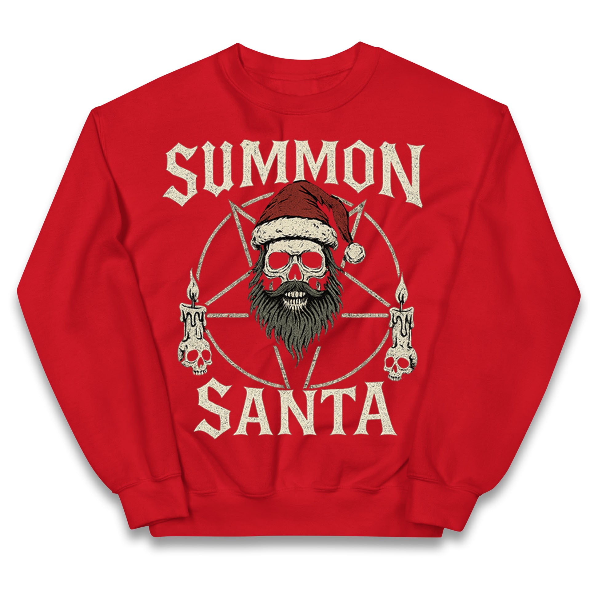 Goth Christmas Kids Jumper